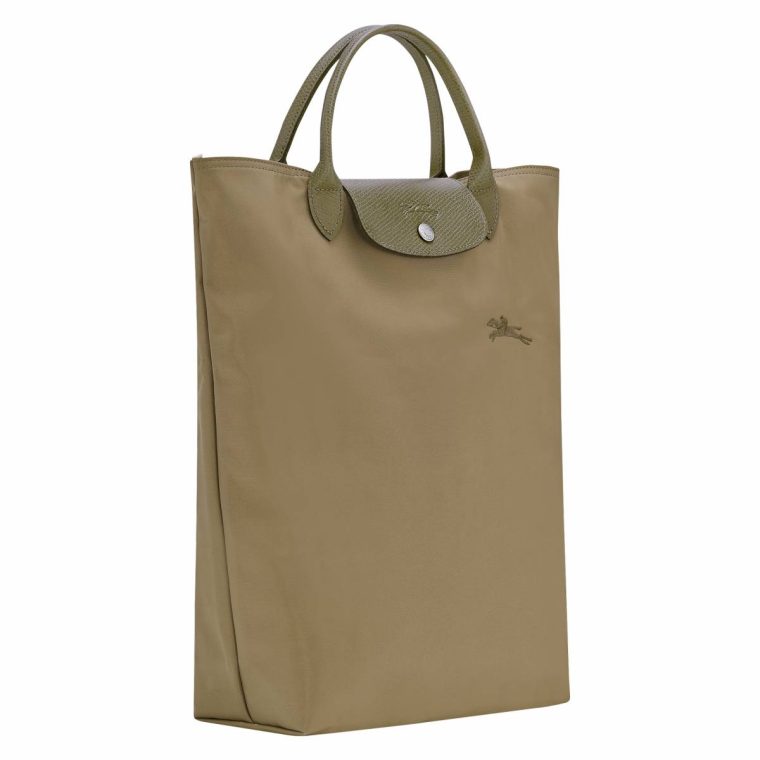Artichoke Le Pliage Green M Tote Bag Artichoke - Canvas Women Longchamp Handbags - Image 3