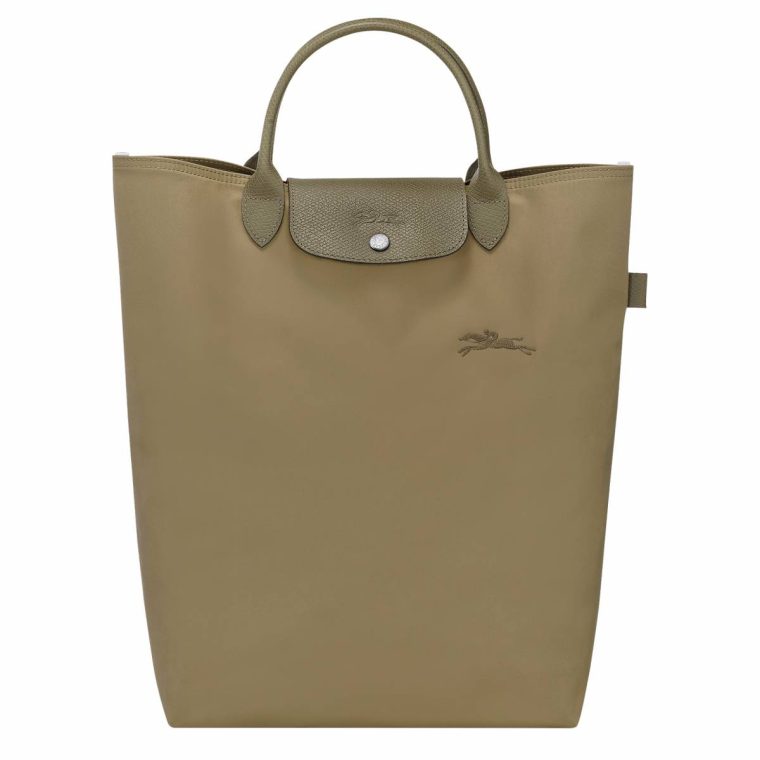Artichoke Le Pliage Green M Tote Bag Artichoke - Canvas Women Longchamp Handbags