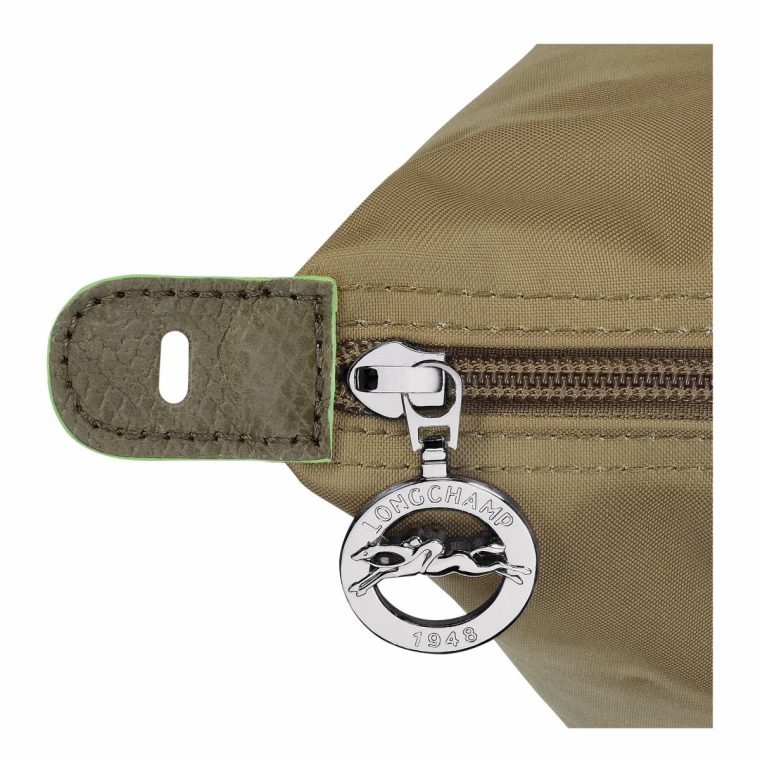 Artichoke Women Travel Bags Longchamp Le Pliage Green L Travel Bag Artichoke - Recycled Canvas - Image 5