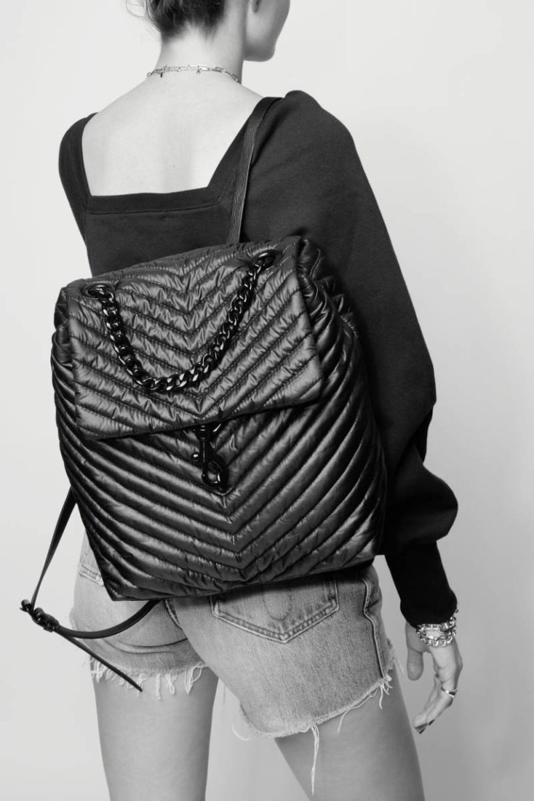 Backpack Rebecca Minkoff Edie Nylon Backpack Women Military - Image 4