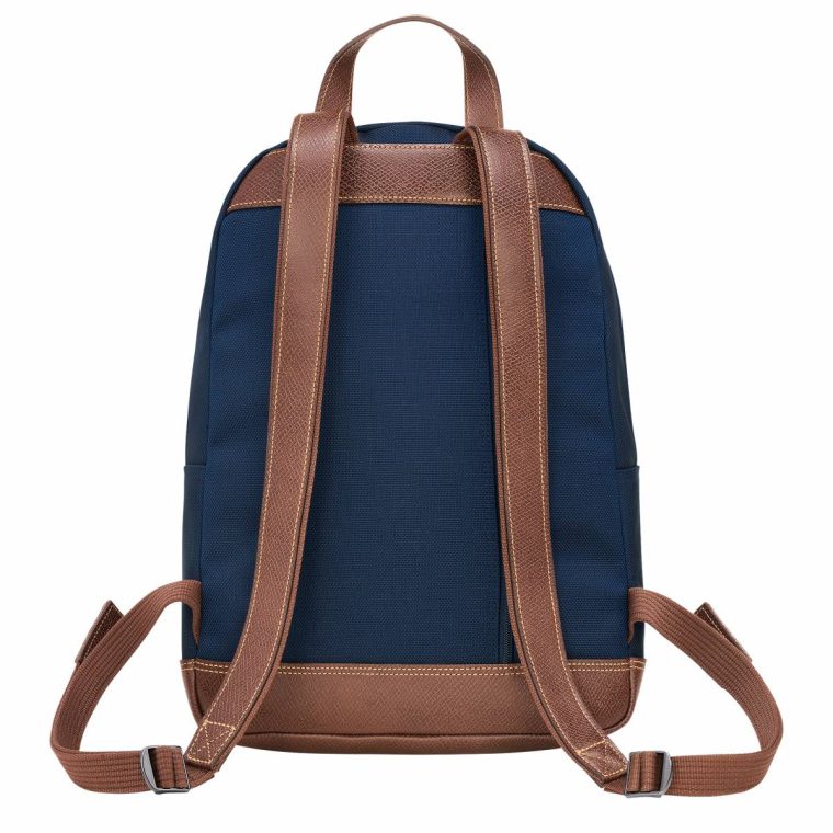 Backpacks Blue Boxford Backpack Blue - Recycled Canvas Men Longchamp - Image 3