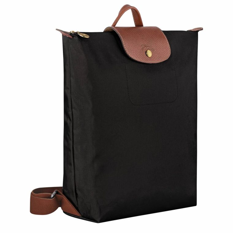 Backpacks Le Pliage Original M Backpack Black - Canvas Longchamp Women Black - Image 3