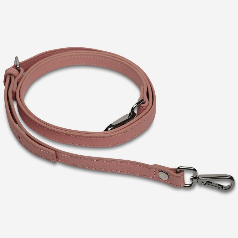 Bag Straps Leather Strap Thin - Dusty Rose Women Dusty Rose Status Anxiety - Image 2