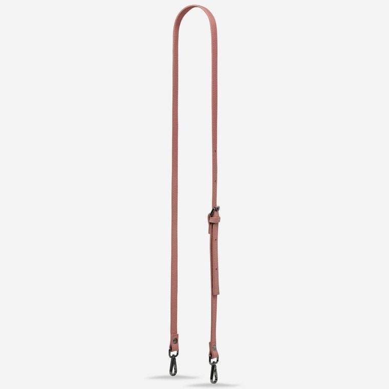 Bag Straps Leather Strap Thin - Dusty Rose Women Dusty Rose Status Anxiety