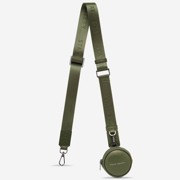Bag Straps Web Strap Thin - Khaki Women Status Anxiety Khaki - Image 2