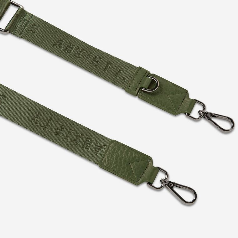 Bag Straps Web Strap Thin - Khaki Women Status Anxiety Khaki - Image 3