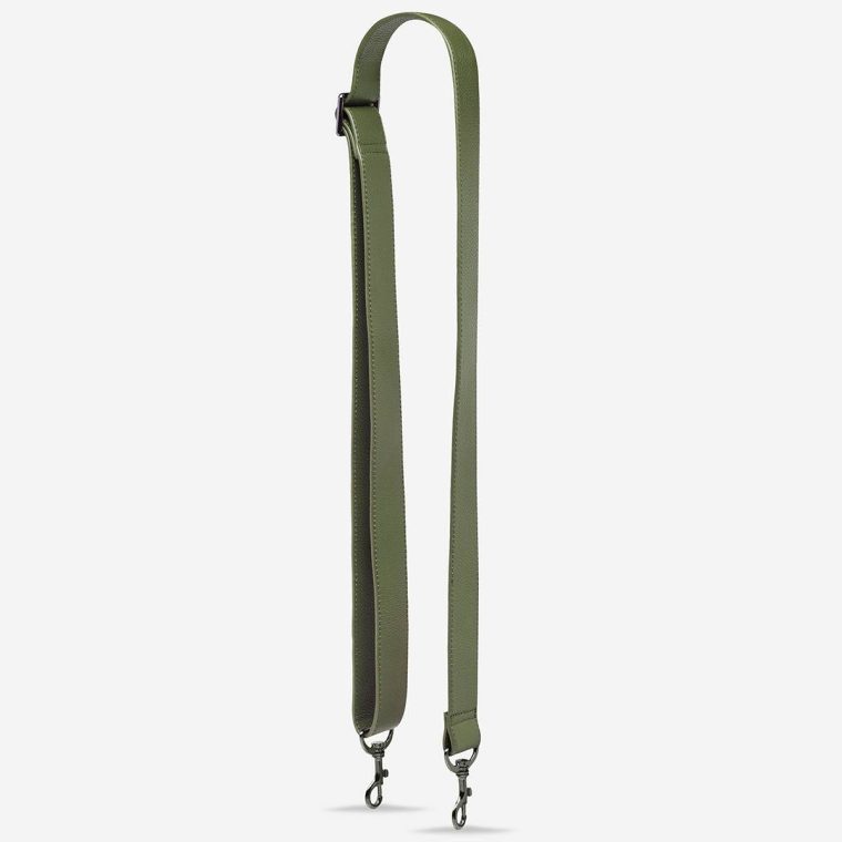 Bag Straps Women Status Anxiety Leather Strap Wide - Khaki Khaki