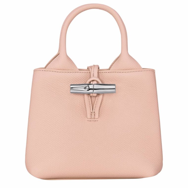 Ballerina Leather Bags Longchamp Le Roseau Xs Handbag Ballerina - Leather Women