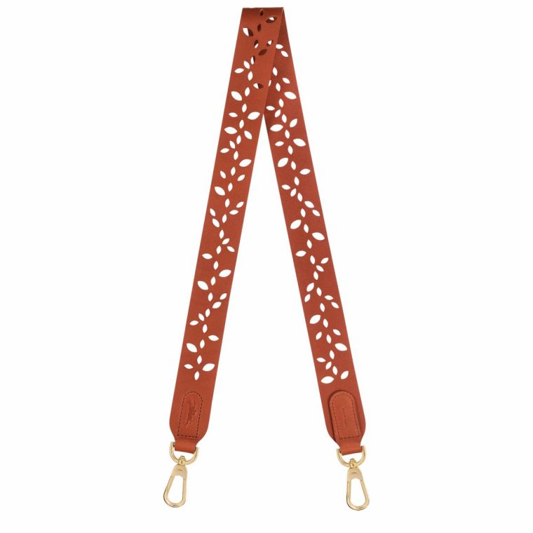 Bark Végétal Shoulder Strap Bark - Leather Shoulder Straps Longchamp Women