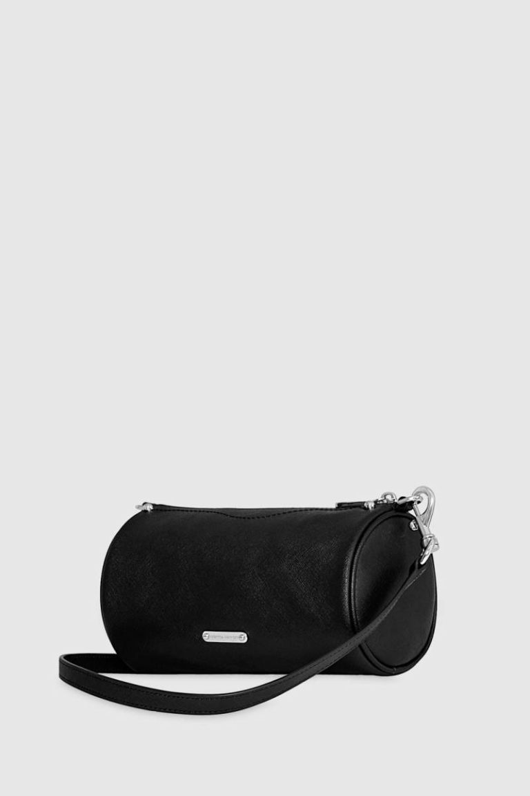 Barrel Crossbody Women Black Rebecca Minkoff Crossbody Bag - Image 2
