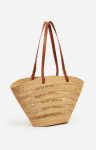 Baskets Women Cognac Large Reed Basket Elephant Grass Vanessa Bruno - Image 4