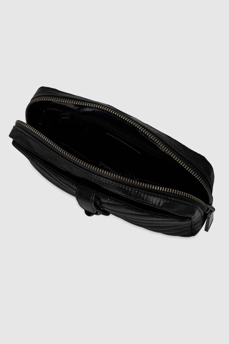Belt Bag Women Rebecca Minkoff Black-Black-Shellac Edie Nylon Belt Bag - Image 3
