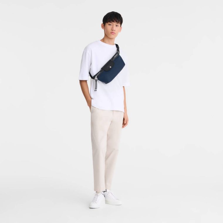 Belt Bags Longchamp Navy Le Pliage Energy M Belt Bag Navy - Canvas Women - Image 2