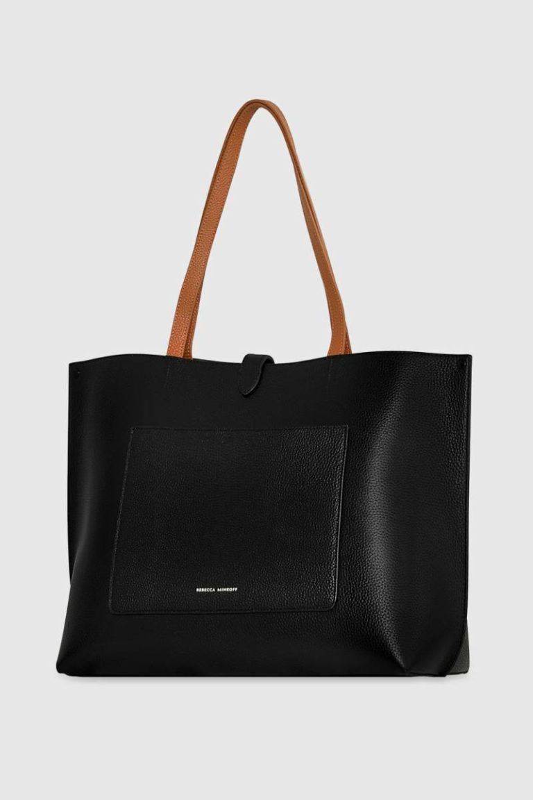 Black-Caramello Women Rebecca Minkoff Megan Tote Tote Bag - Image 2