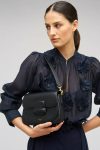 Black Carter Small Day Bag Womne Shoulder Oroton - Image 4