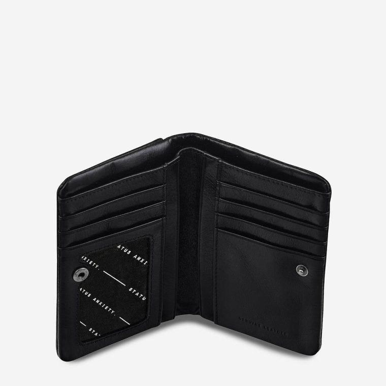 Black Is Now Better Wallet - Black Status Anxiety Women Small - Image 4