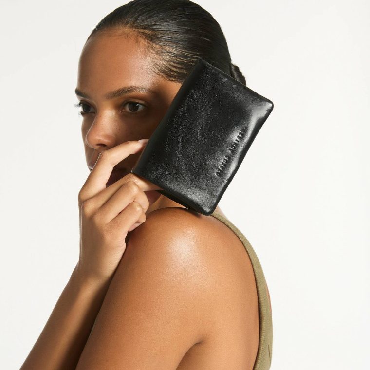 Black Is Now Better Wallet - Black Status Anxiety Women Small - Image 5