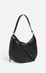 Black Large Leather Daily Bag Smooth Leather Shoulder Bags Women Vanessa Bruno - Image 3