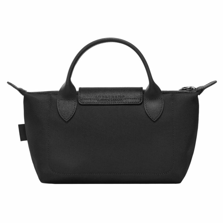 Black Le Pliage Energy Pouch Black - Recycled Canvas Longchamp Pouches & Cases Women - Image 3