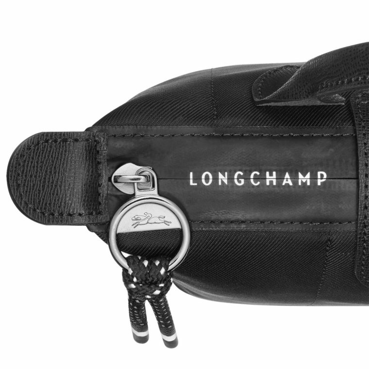 Black Le Pliage Energy Pouch Black - Recycled Canvas Longchamp Pouches & Cases Women - Image 5