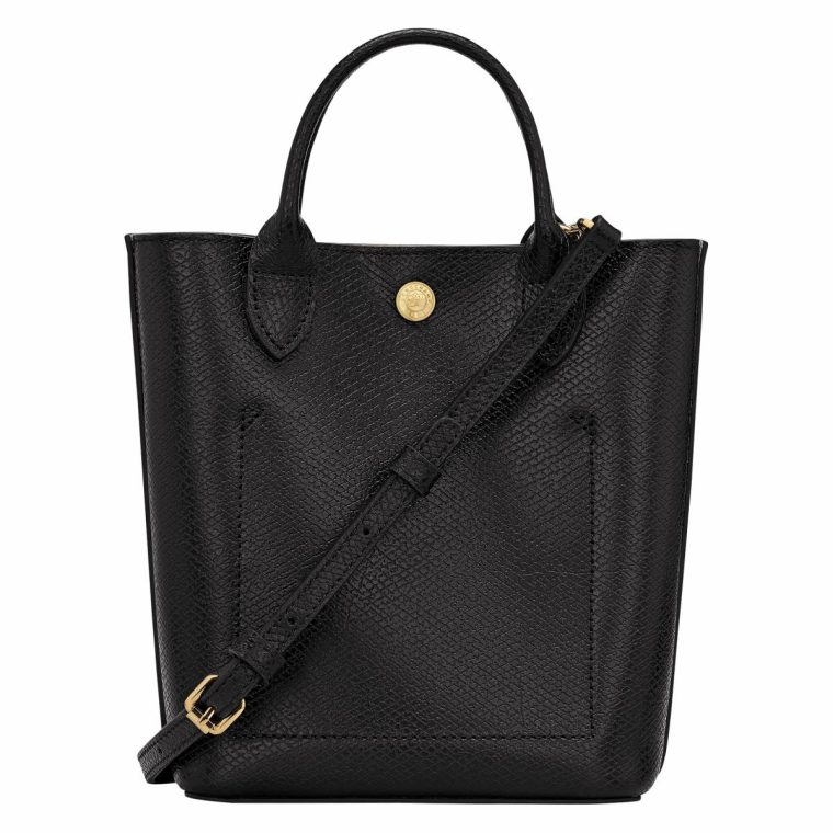 Black Leather Bags Longchamp Épure Xs Tote Bag Black - Leather Women - Image 4