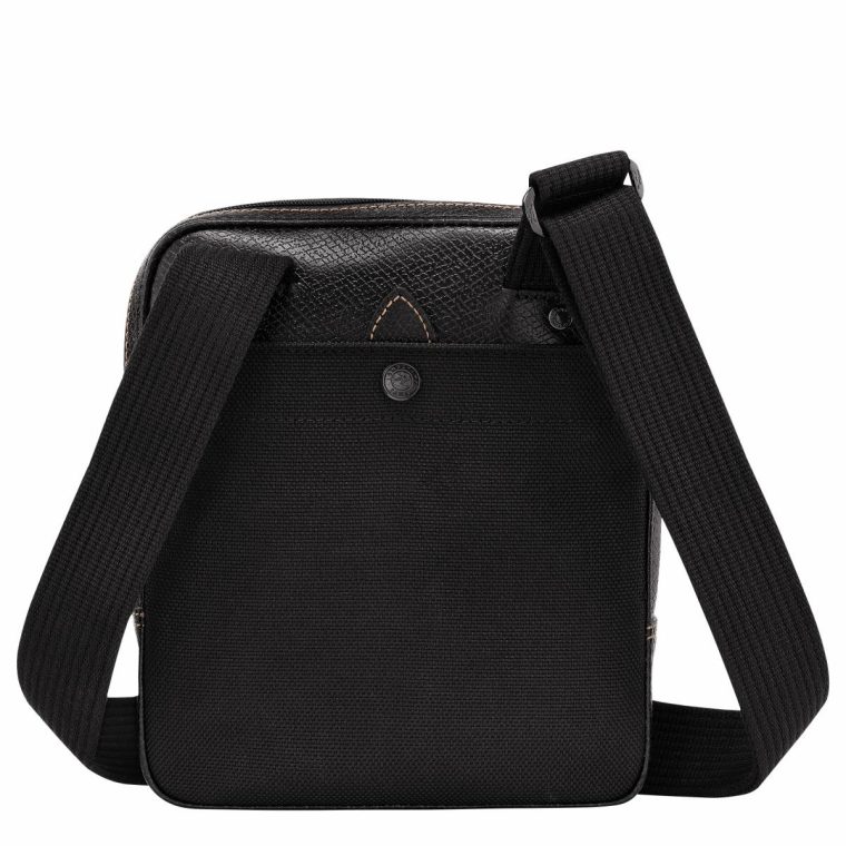 Black Mini Bags Boxford Xs Crossbody Bag Black - Recycled Canvas Longchamp Women - Image 3
