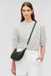 Black Oroton Shoulder Womne Florence Small Shoulder Bag - Image 4