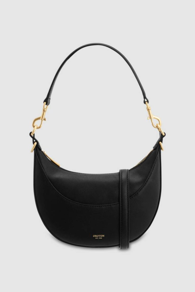 Black Oroton Shoulder Womne Florence Small Shoulder Bag