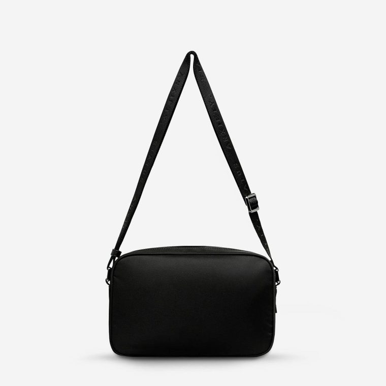 Black Rani Recycled Bag - Black Status Anxiety Crossbody Women - Image 2