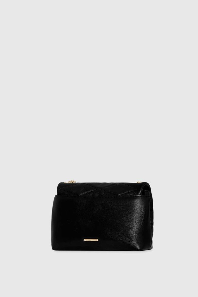 Black Rebecca Minkoff Edie Crossbody With Diamond Quilt Women Crossbody Bag - Image 2