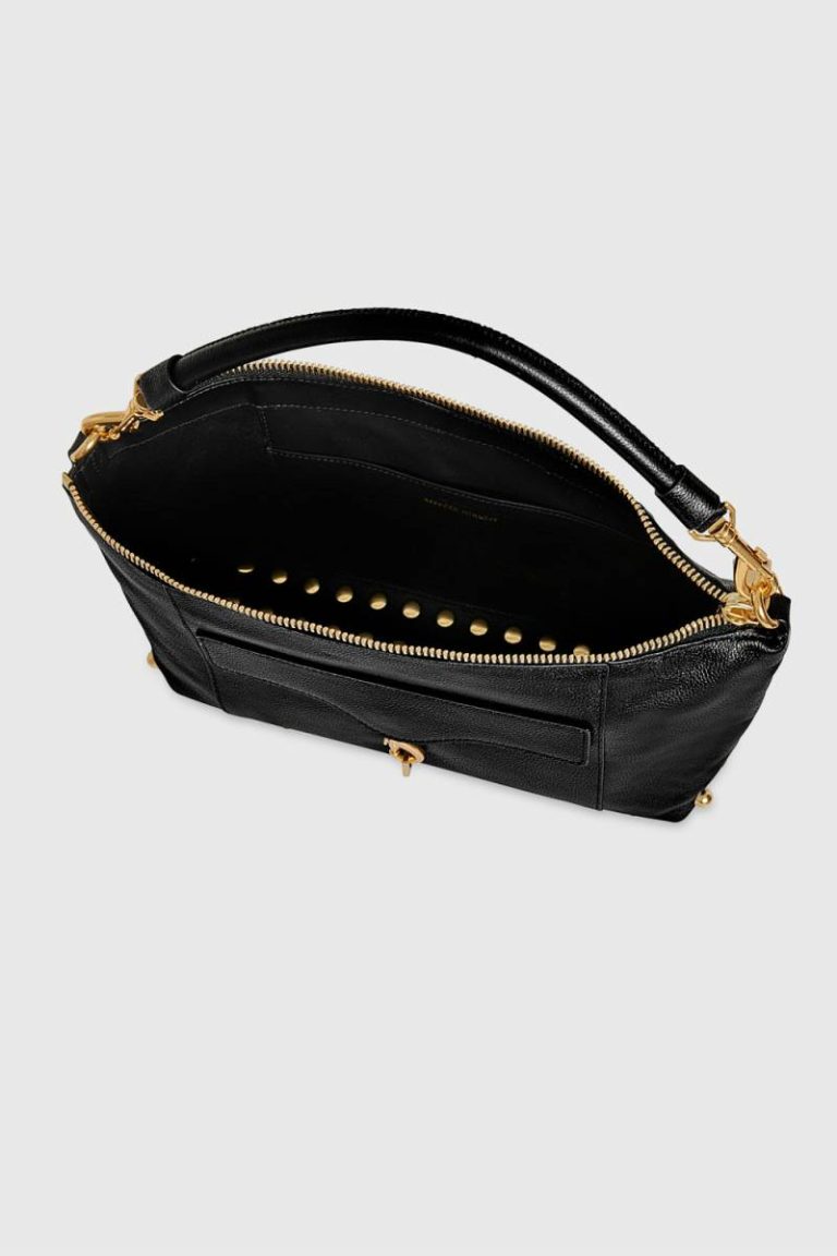 Black Shoulder Bag Rebecca Minkoff Women M.a.b. Nano Shoulder With Dome Studs - Image 3