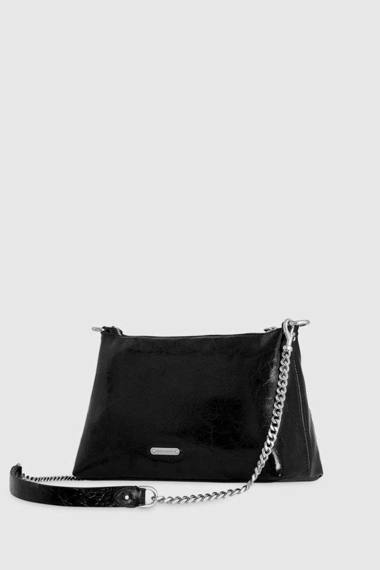 Black Shoulder Bag Women Moto Shoulder Rebecca Minkoff - Image 2