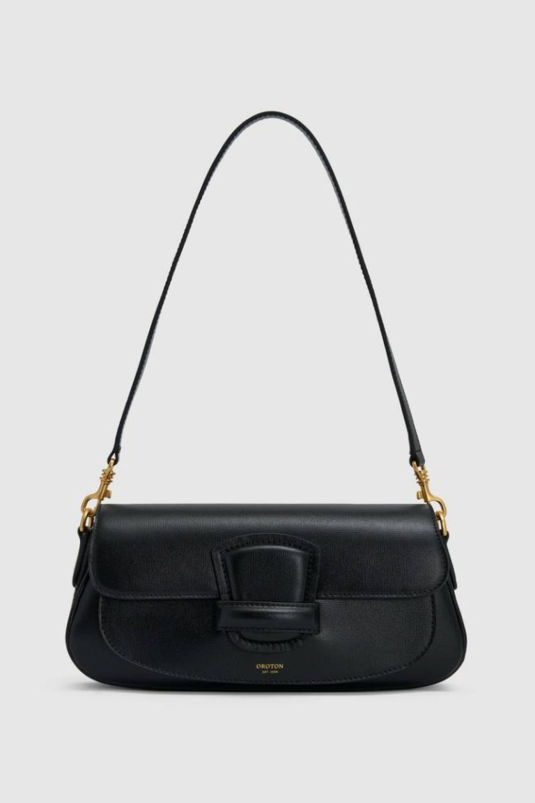 Black Shoulder Carter Baguette Womne Oroton