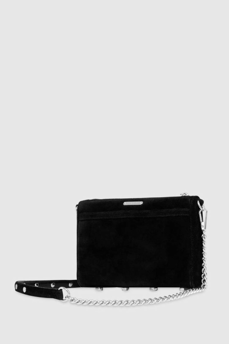 Black-Silver Mini M.a.c. Women Rebecca Minkoff Crossbody Bag - Image 2