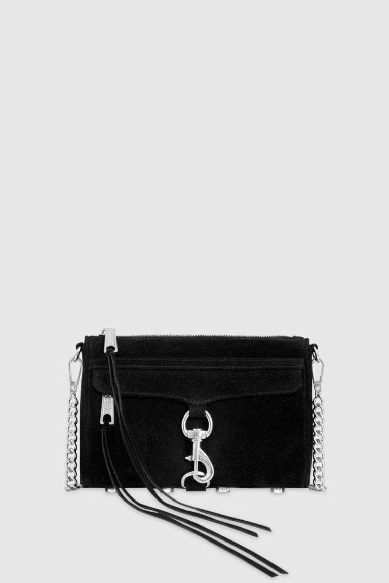 Black-Silver Mini M.a.c. Women Rebecca Minkoff Crossbody Bag