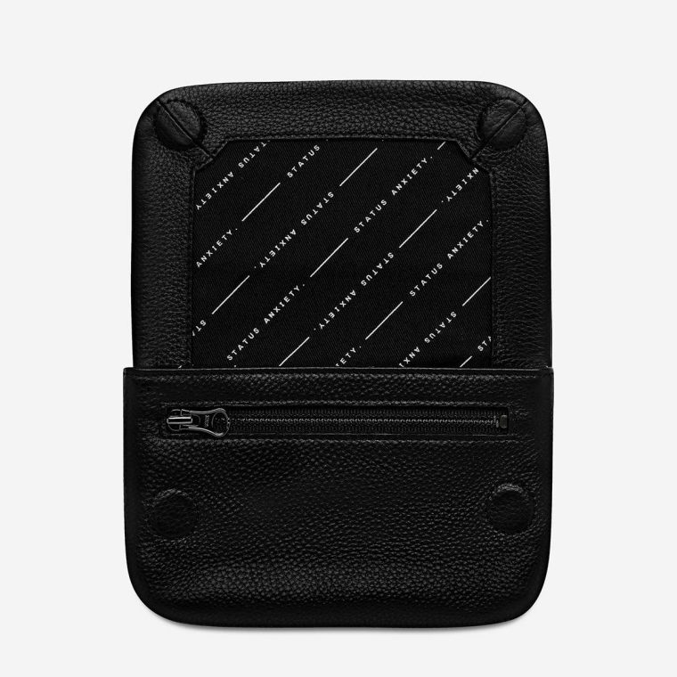 Black Small Impermanent Wallet - Black Women Status Anxiety - Image 3