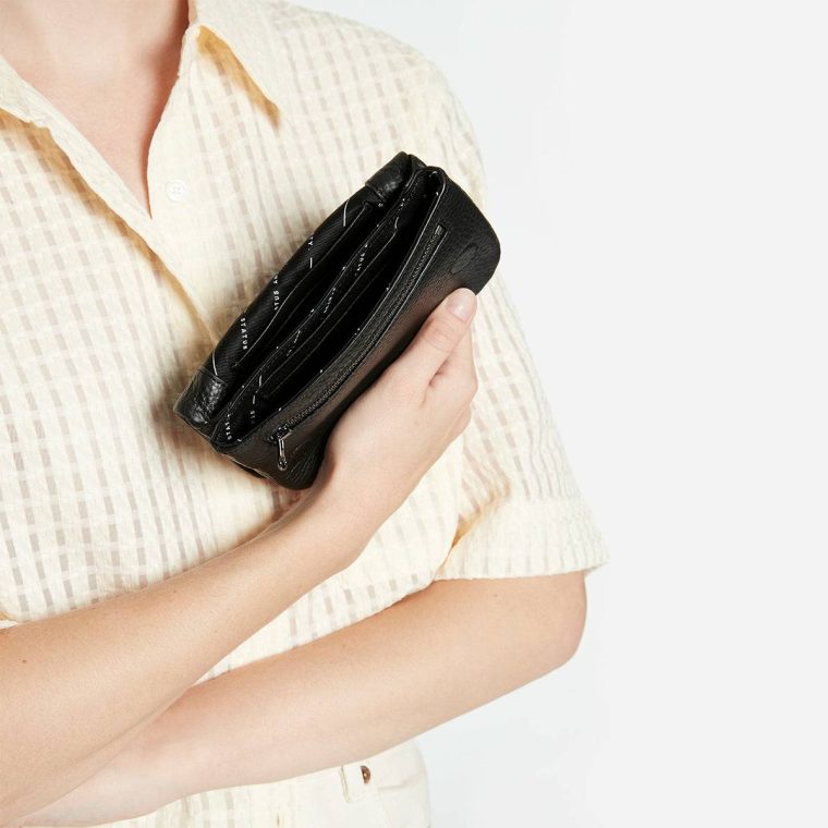 Black Small Impermanent Wallet - Black Women Status Anxiety - Image 5