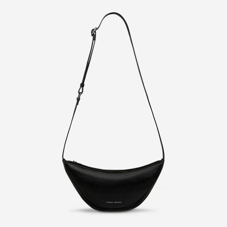 Black Status Anxiety Glued To You Bag - Black Crossbody Women