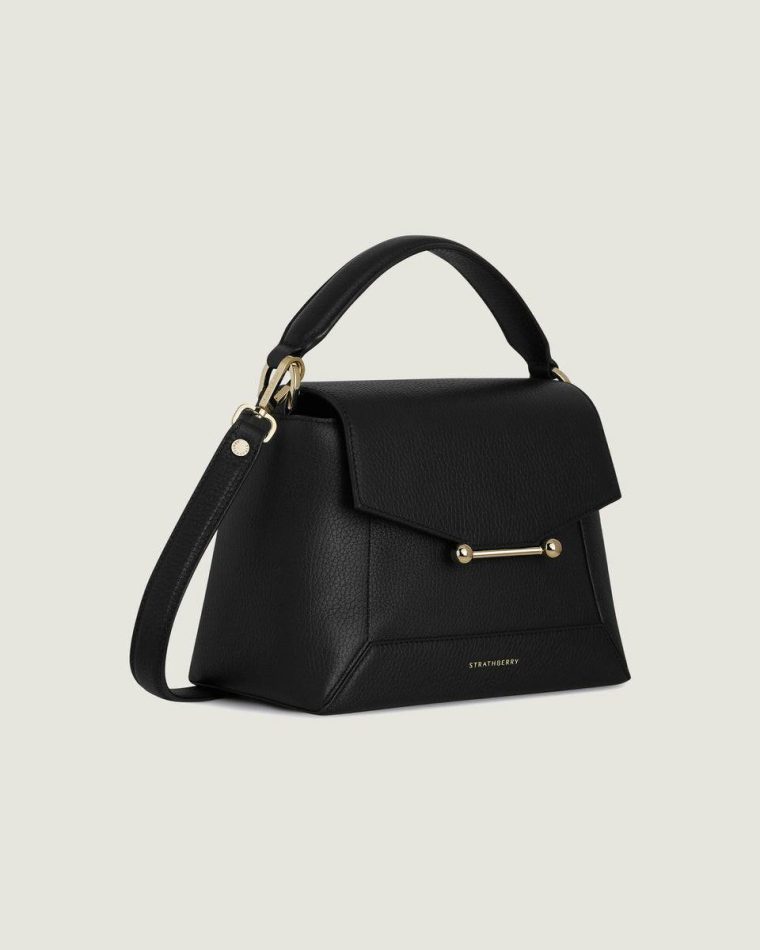 Black Strathberry Mosaic Bag Women Crossbody Bags