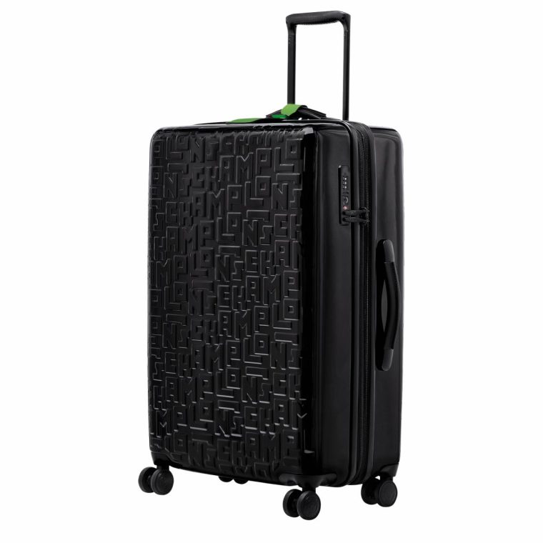 Black Suitcases Longchamp Women Lgp Travel L Suitcase Black - Polycarbonate - Image 3