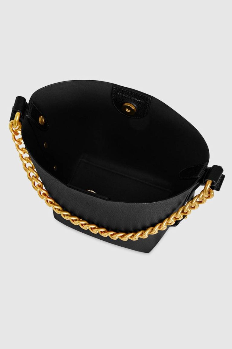 Black Women Bucket Bag Rebecca Minkoff Kate Small Bucket - Image 3