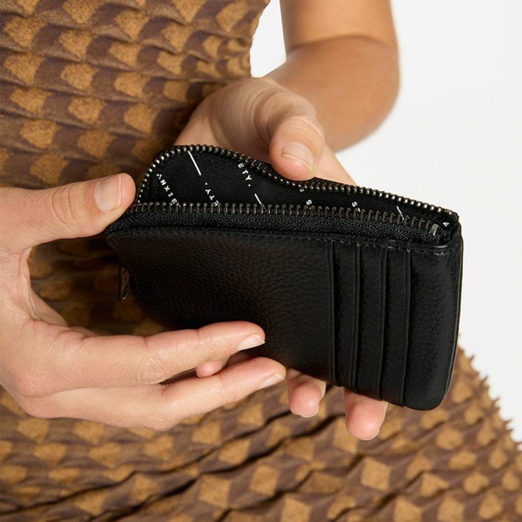 Black Women Extra Small Left Behind Wallet - Black Status Anxiety - Image 5