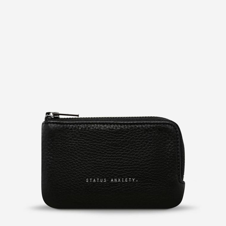 Black Women Extra Small Left Behind Wallet - Black Status Anxiety