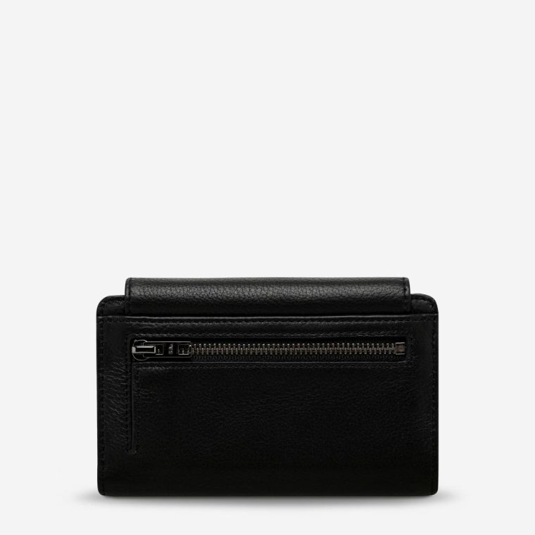Black Women Small Status Anxiety Visions Wallet - Black - Image 2