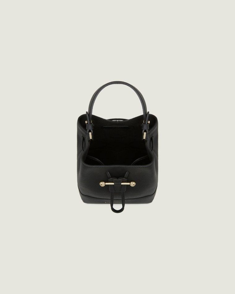 Black Women Strathberry Totes & Top Handle Bags Osette - Image 5