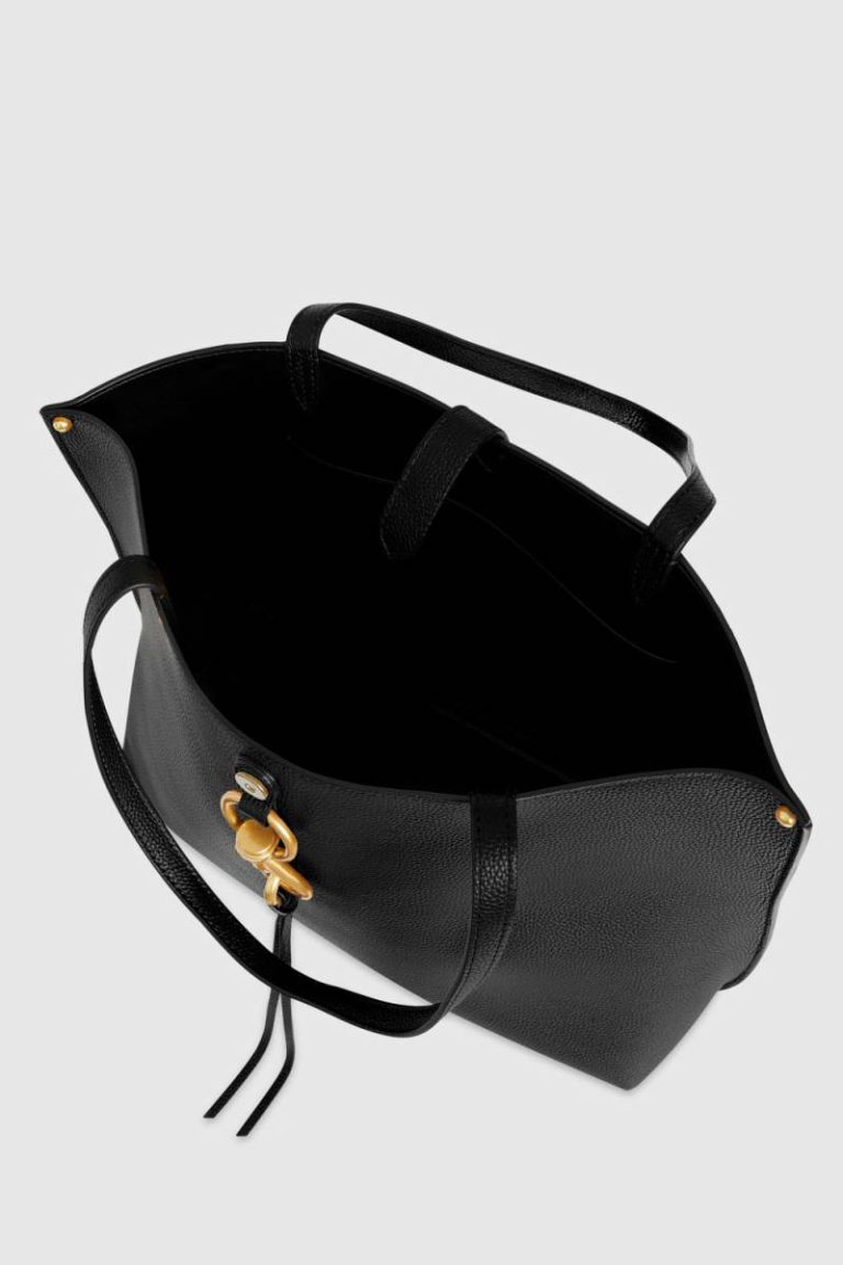 Black Women Tote Bag Rebecca Minkoff Megan Tote - Image 3