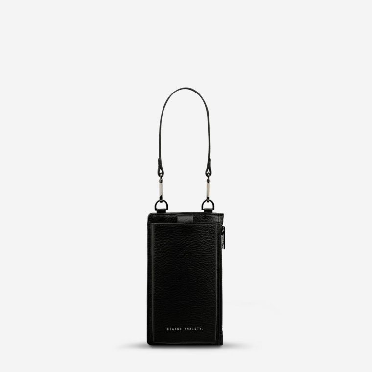 Black Women Voyager Bag - Black Status Anxiety Crossbody - Image 4