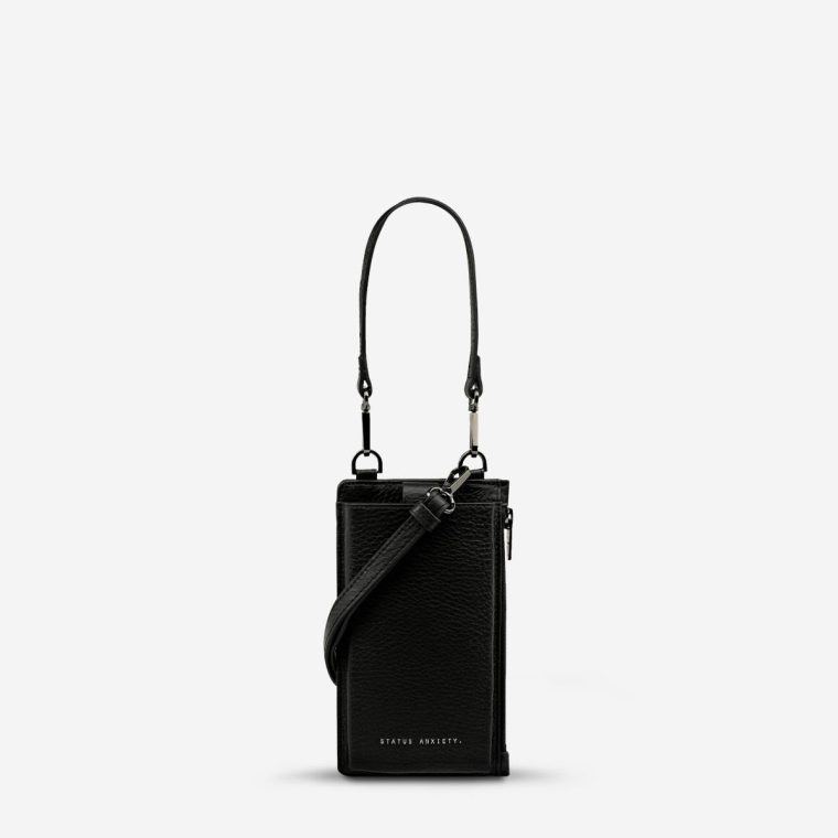 Black Women Voyager Bag - Black Status Anxiety Crossbody - Image 5
