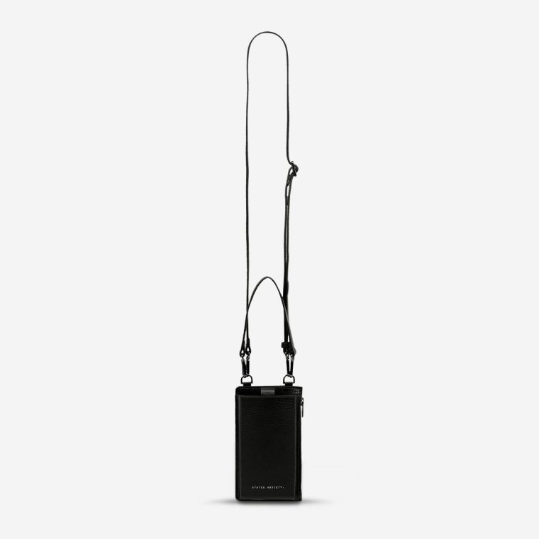 Black Women Voyager Bag - Black Status Anxiety Crossbody