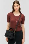 Black Womne Mica Small Bowler Crossbody Oroton - Image 4